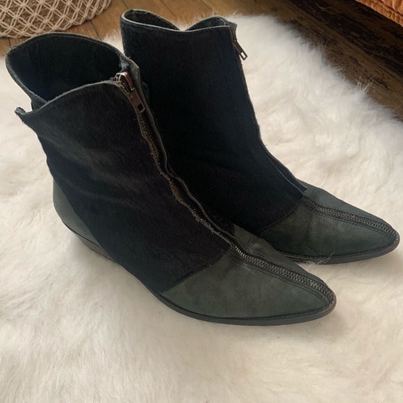 Free People Black Boots - Size 39 - Picture 3 of 5
